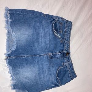 Jean skirt